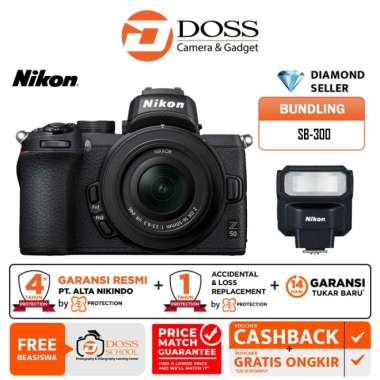 New Nikon Z50 Kit 16-50Mm Kamera Mirrorless Resmi / Nikon Z50 Promo SB300