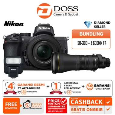 New Nikon Z50 Kit 16-50Mm Kamera Mirrorless Resmi / Nikon Z50 Promo SB300+600MM F4