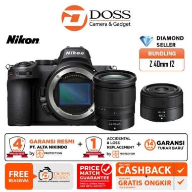 Diskon Nikon Z5 Nikon Z 5 Kit 24-70Mm F4 Kamera Mirrorless New W/ 40MM F2