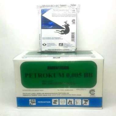 1box Racun Tikus Ampuh "Petrokum"/ racun tikus mati kering. Multicolor