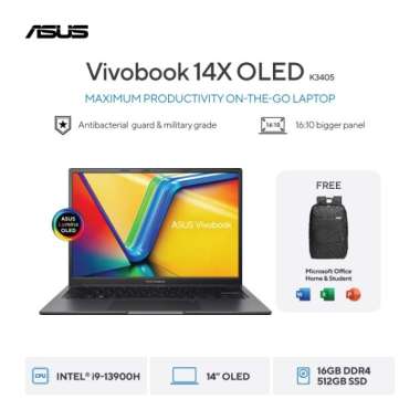 ASUS Vivobook 14X OLED K3405VA-OLEDS951 - Indie Black