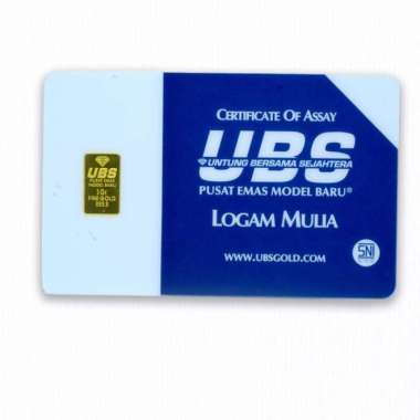 Logam Mulia UBS 1gr (LM) 1 GRAM - Emas Galeri 24