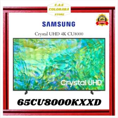 TV SAMSUNG 65CU8000 SMART TV 65 INCH LED 4K UHD AU65CU8000 AU65CU AU65CU80 AU65CU8000KXXD 65CU 65CU8