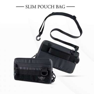 Zhon Army - Slim Pouch Bag Waterprof - Tas Slempang Pria Wanita Korea