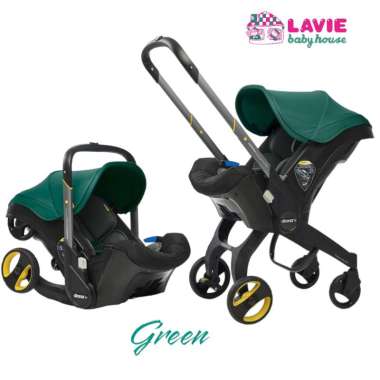 Doona 2 in 1 Car Seat and Stroller - Kereta Dorong Anak Bayi Doona Green