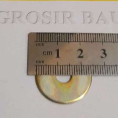 Ring Plat M6 Kuning Lebar 6 x 25 x 1.5 mm 6x25x1.5mm