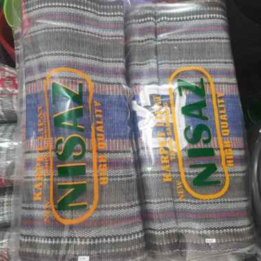 Tikar Lipat Tenun Benang merk Nisaz tanpa sambungan Original