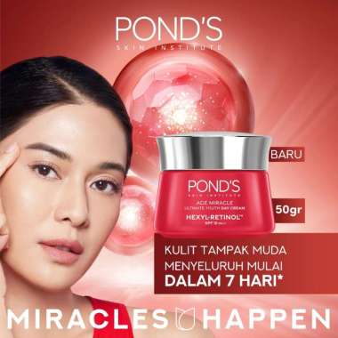 Ponds Age Miracle 50gr Ultimate Youthful Glow Day Cream - Krim pagi