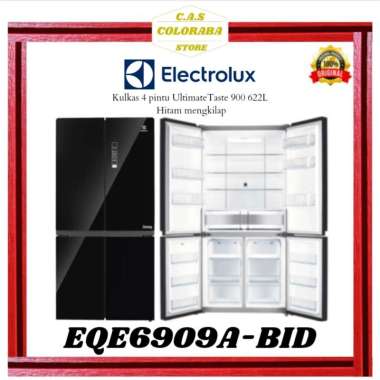 KULKAS ELECTROLUX EQE6909A-B KULKAS SIDE BY SIDE INVERTER EQE6909AB EQE6909 EQE 6909 A B KULKAS 4 PI