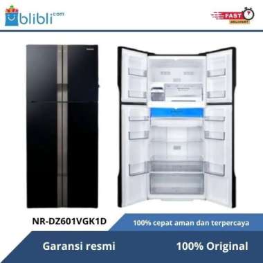Kulkas 4 Pintu Side by Side Panasonic NR-DZ601VGK1D 601 Liter SBS