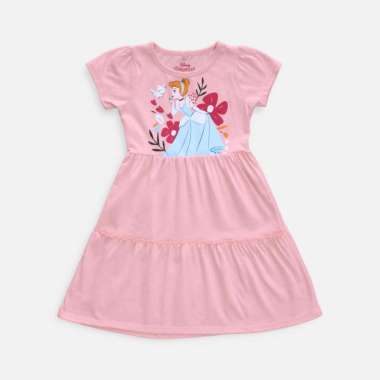 Dress Anak Pink/ Disney Princess Cinderella L