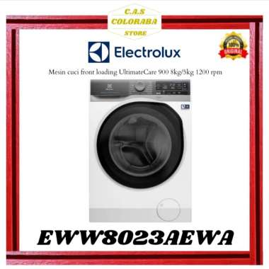 MESIN CUCI ELECTROLUX EWW8023AEWA MESIN CUCI FRONT LOADING 8 KG DRYER 5 KG INVERTER EWW80 EWW8023 EW