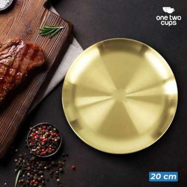 Piring Makan Stainless Steel Sultan Plate European Style SN16 Piring Makan Keramik Lusinan Anak Lucu