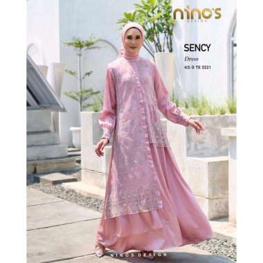 SENCY DRESS Jumbo By Ninos Design Baby Pink