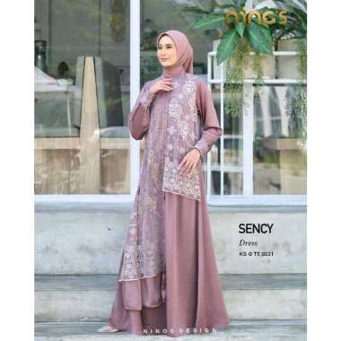SENCY DRESS Jumbo By Ninos Design Dusty Purple