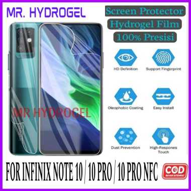 ANTIGORES HYDROGEL CLEAR / BENING INFINIX NOTE 10 / 10 PRO / 10 PRO NFC SCREEN PROTECTOR TPU FILM Mr