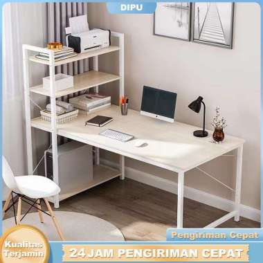 Meja Belajar Meja kantor Meja Kerja Putih-90*40*100CM