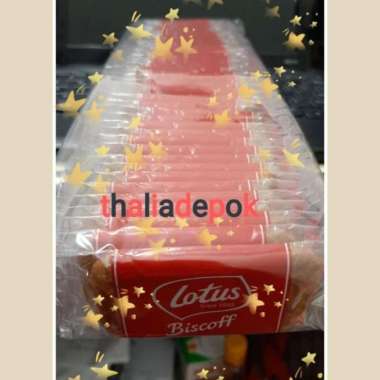 LOTUS BISCOFF BISCUIT ISI 50 SACHET(KEMASAN DIBUNGKUS SATUAN) X 1 PACK