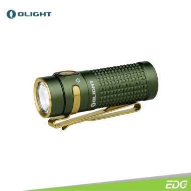 Olight Baton 4 OD Green 1300lm 170m Rechargeable Flashlight Senter Mini LED