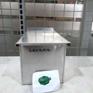 LOYANG ROTI TAWAR BAHAN ALUMINIUM UK 24 X 12 X 12 KUAT DAN KOKOH