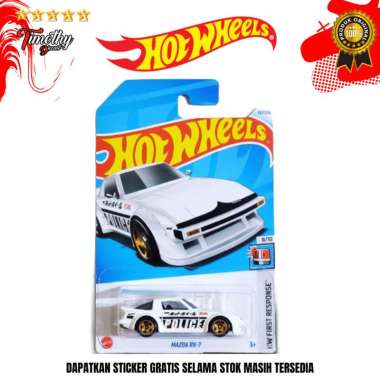 Hot Wheels Mazda RX-7 RX7 Putih Police