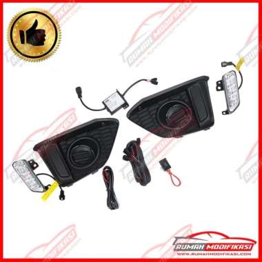 DRL - HONDA JAZZ GK 2014-2016 - LED - ESUSE - COVER FOG LAMP
