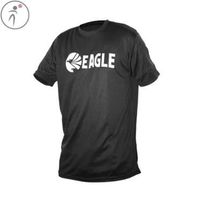Kaos Eagle Original Round Neck T-Shirt Black V110036 BNWT