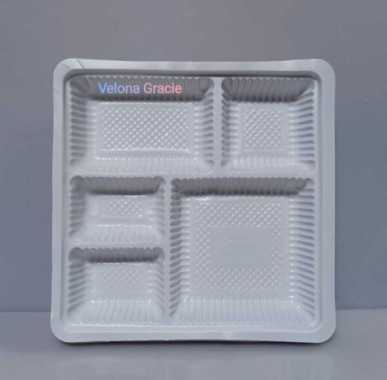 Sekat Mika 20x20 isi 50 pcs Putih Susu Sekat 5