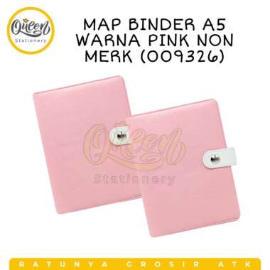 MAP BINDER A5 NON MERK / BUKU BINDER/ BINDER BOOK PINK 009326