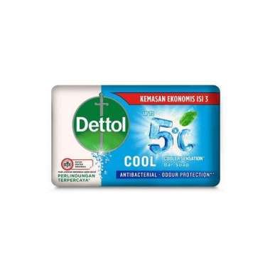 Promo Harga Dettol Bar Soap Cool 105 gr - Blibli