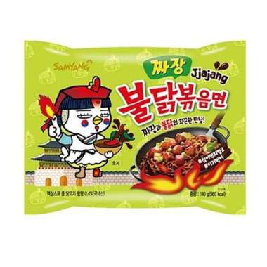 Promo Harga Samyang Hot Chicken Ramen Jjajang 140 gr - Blibli