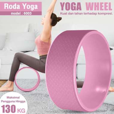 YOGA WHEEL - YOGA RING - ROLLER PURPLE + TAS