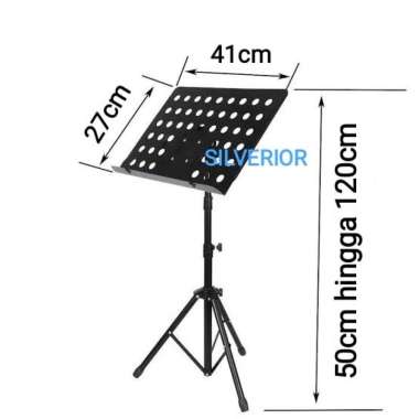Holder kaki penyangga tempat teks buku naskah bacaan pidato ceramah