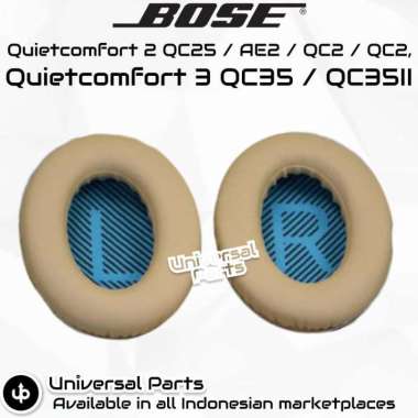 Busa Bantalan Bose Quietcomfort QC35 / QC35 II / QC2 / QC25 / QC15 Cream Blue
