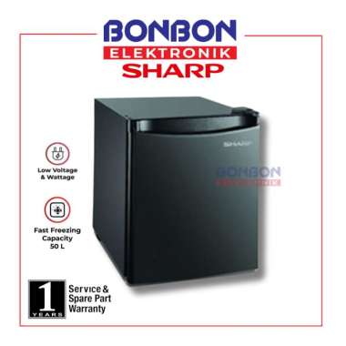 Sharp Kulkas Mini 50L SJ-50MB-XB / Portable Mini Bar SJ50MBXB