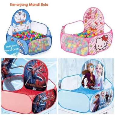 MAINAN TENDA KERANJANG MANDI BOLA MAINAN KOLAM MANDI BOLA BAYI