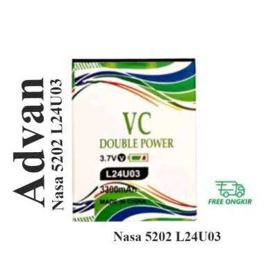 Batre batre advan nasa 5202 L24U03 batre VC double power advan nasa new