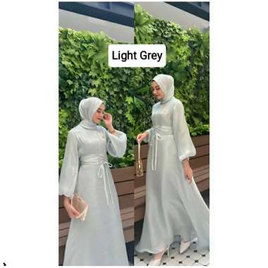 ANYA DRESS (FREE OBI BELT) GAMIS SHIMER BUSUI FRIENDLY GAMIS KONDANGAN REMAJA GAMIS SHIMER BRIDESMAI