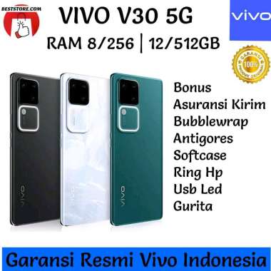 VIVO V30 5G 8/256GB | 12/512GB GARANSI RESMI VIVO INDONESIA RAM 8/256GB hijau