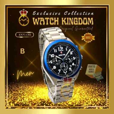 Jam Tangan Expedition Chrono Pria Laki Laki2 Dewasa Original 100% Anti Air Full Stainless Steel Fash