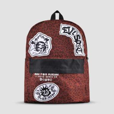 TAS RANSEL PRIA WANITA EVILSPIRIT TAS BACKPACK - YESHA LEOPARD UNISEX LEOPARD