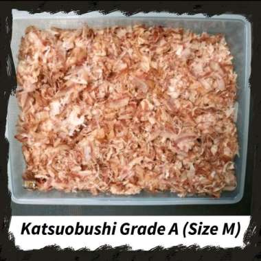 Katsuobushi / Katsubushi / Cakalang Serut / Taburan Takoyaki (Grade A) - L L - 1 Kg