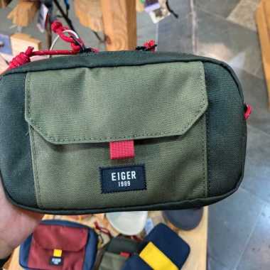 EIGER TAS SCAWBY HORIZONTAL PHONE CASE - OLIVE