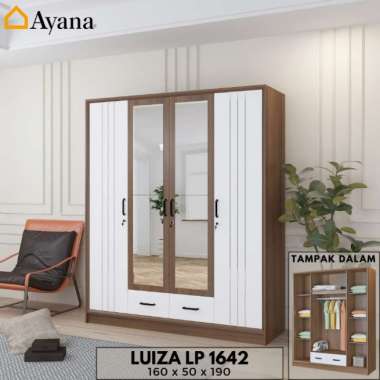 Lemari Pakaian BUFET Meja Rias Meja TV RAK TV Buffet CREDENZA LUIZA Series Lemari Pakaian 1642