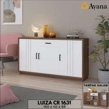 Lemari Pakaian BUFET Meja Rias Meja TV RAK TV Buffet CREDENZA LUIZA Series Credenza 1631