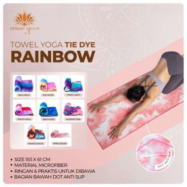VERISH Yoga Towel Super Dot / Handuk Yoga Super / Yoga Towel / Yoga Towel / Towel Hot Yoga / Yoga To