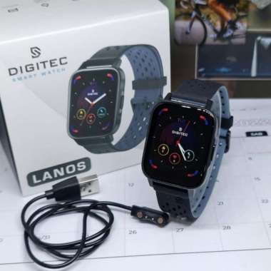 Digitec Smartwatch Jam Tangan Wanita Digitec Lanos Connect Bluetooth Abu-abu