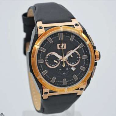 Jam Tangan Pria Christ Verra C20028G-28 BLK Original