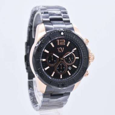 Jam Tangan Pria Christ Verra C11105G-18 BLK Original