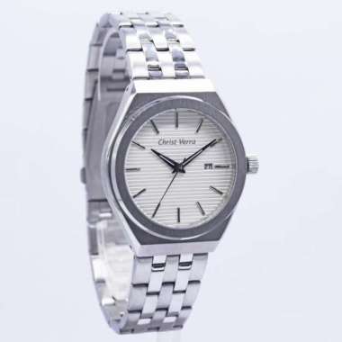 Jam Tangan Pria Christ Verra CV 10793G-11 WHT Original